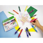 Pochette Feutre de 12 Couleur DUO Stamper ALPINO – Image 2