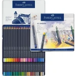 Boite Métal 48 Crayons de Couleur GOLDFABER FABER-CASTELL