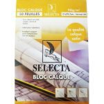 Bloc Calque 50 Feuilles A4 SELECTA