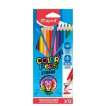 Pochette Crayons de 12 couleur Strong  MAPED