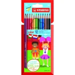 Pochette Crayons de 12 couleur STABILO