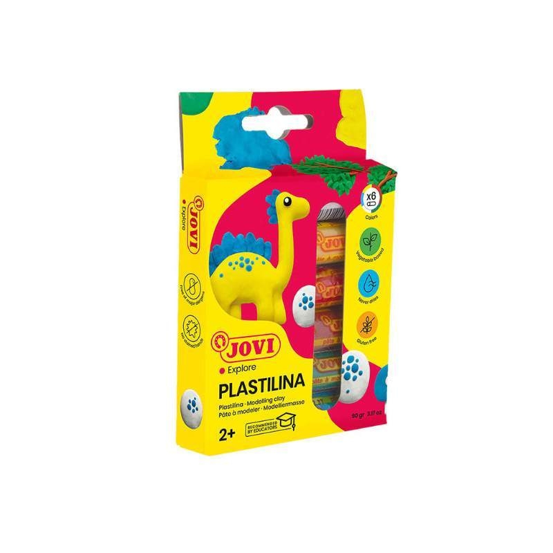 DAYN11 Pàte à modeler 6 Couleur JOVI – Image 1