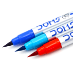 Boite de 12 Couleurs Brush Pens DOMS – Image 2