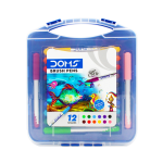 Boite de 12 Couleurs Brush Pens DOMS