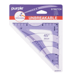 Equerre Stretch 45-20CM Unbreakable PURPLE
