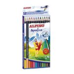 Pochette Crayons Aquarelle  de 12 Couleurs ALPINO