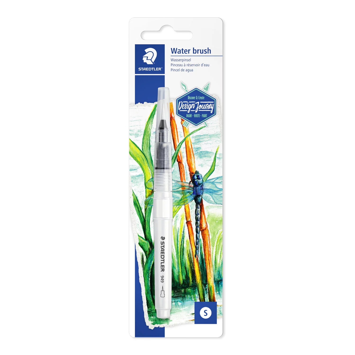 GGGG Pinceau à réservoir d'eau Water brush STAEDTLER – Image 1