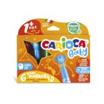 Pochette Feutres de 6 Couleur Dés 1an Oursons Baby Teddy CARIOCA