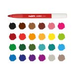 Pochette feutres de 24 Couleur maxi jumbo super washable CARIOCA – Image 3