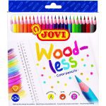 Pochette Crayons de 24 Couleur  Wood less JOVI