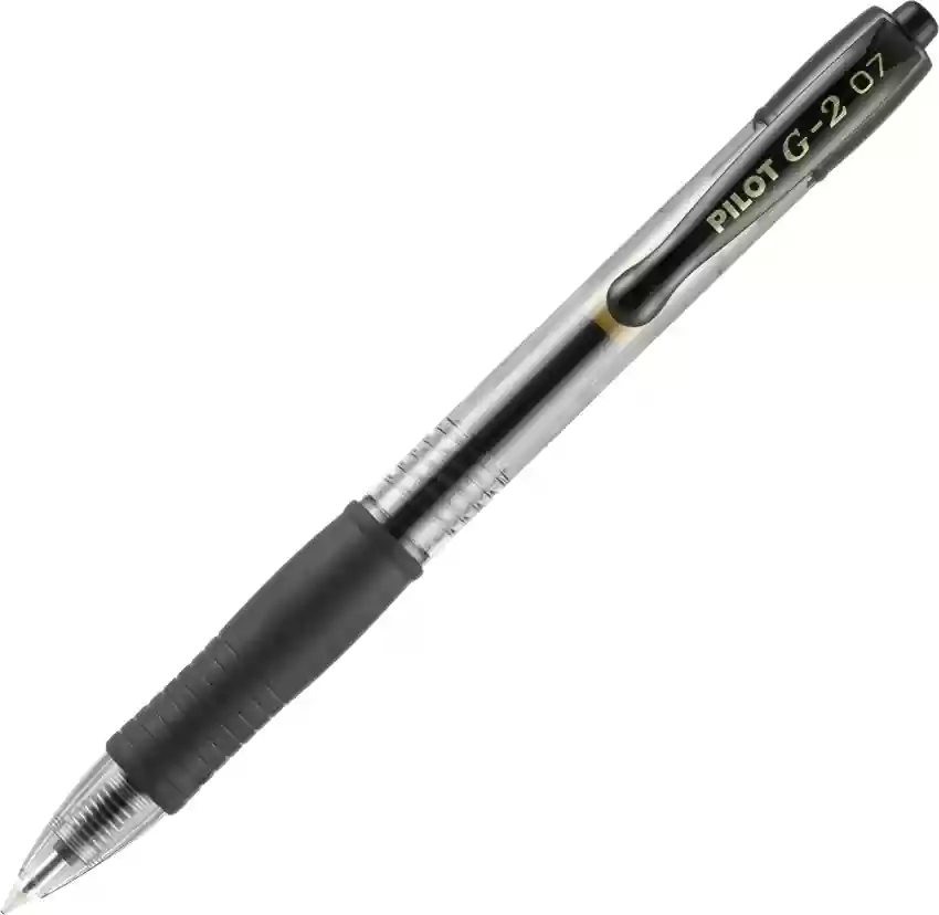 KIUYTREA Stylo Roller encre Gel G-2 07 Noir PILOT – Image 1