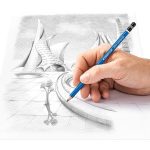 Boite de 6 Crayon Noir Mars Lumograph STAEDTLER – Image 4