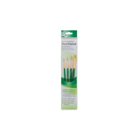 LML Quatre Pinceaux pour acrylique & aquarelle REALVALUE – Image 1