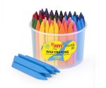 Boite Crayons de 72 Cire triangulaires jumbo JOVI – Image 2