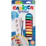 Tempera de 12 Couleurs Gouache CARIOCA