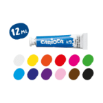 Tempera de 12 Couleurs Gouache CARIOCA – Image 2