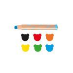 Pochette Crayons de 6 couleur baby CARIOCA – Image 2