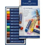Pastel à l'huile de 12 Couleurs FABER-CASTELL – Image 2