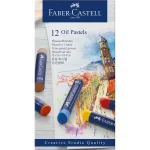 Pastel à l'huile de 12 Couleurs FABER-CASTELL