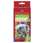 Pochette de Crayons de 10 couleurs FABER-CASTELL