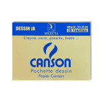 Pochette dessin 24*32 cm  Canson Blanc 160g SELECTA