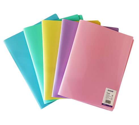 Porte-doc-pastel60 Portes Document Pastel 60 vues PURPLE – Image 1