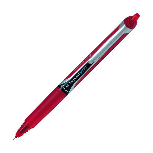 ROUGE VGVGVG Stylo Roller encre Hi-Tecpoint V7RT Rouge PILOT – Image 1