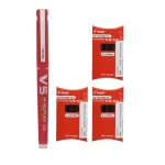 Stylo Roller encre Hi-Tecpoint V5 Rouge PILOT – Image 3