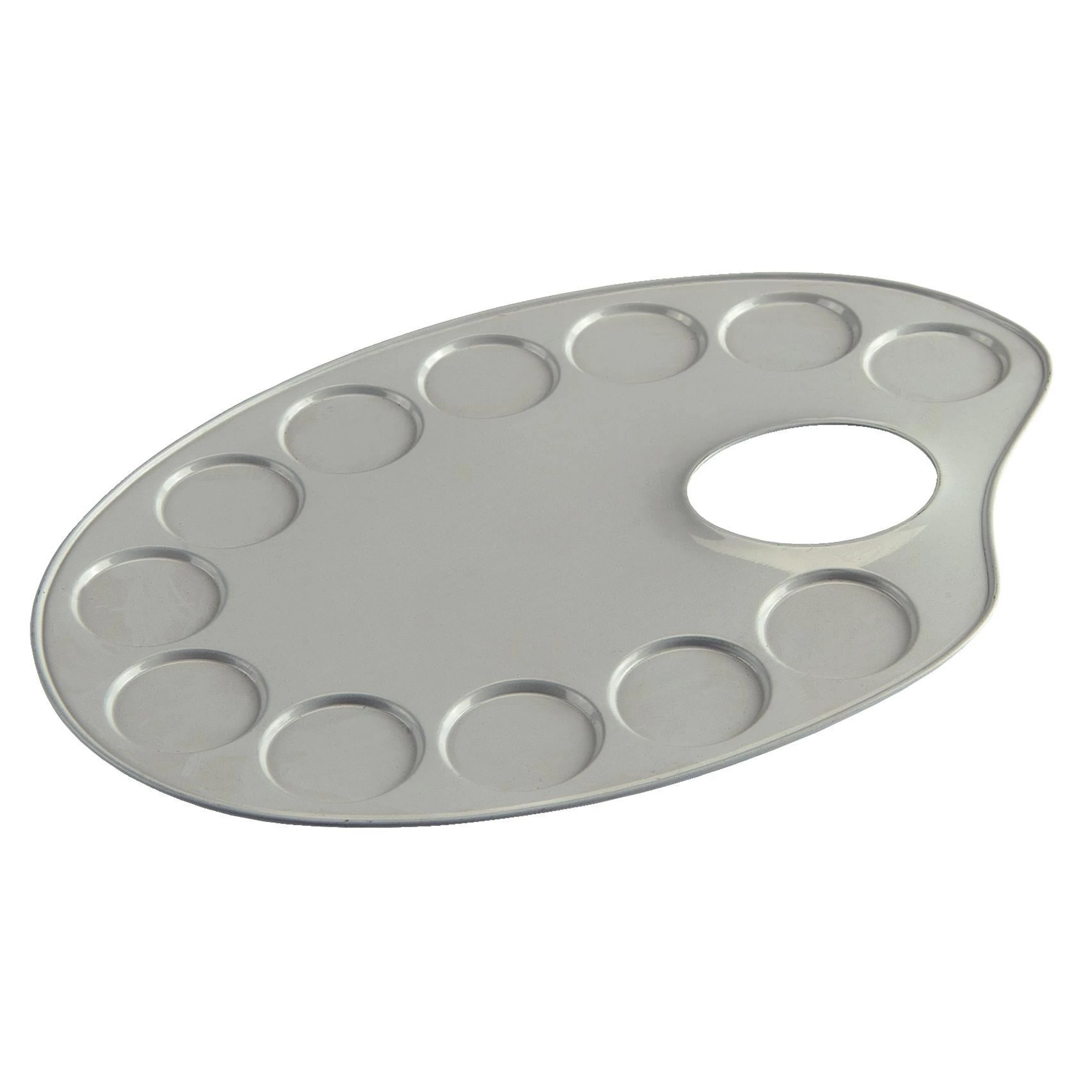 TALANNNSSSSS Palette Ovale en Métal 12,6 * 18,5 Cm ROYAL TALENS – Image 1