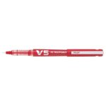 Stylo Roller encre Hi-Tecpoint V5 Rouge PILOT – Image 2