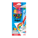 Pochette Crayons de 12 couleur effaçables  MAPED