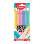 Pochette Crayons de 12 couleur pastel  MAPED