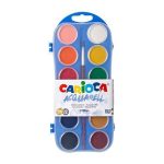 Gouache Aquarelle de 12 Pastilles CARIOCA