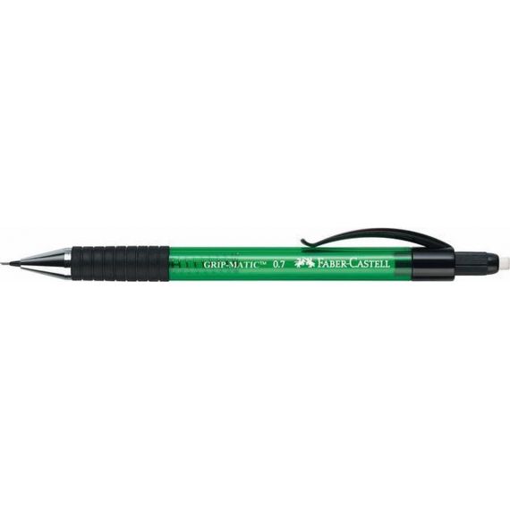 porte-mine-grip-matic-07mm-vert-faber-castell Porte-mine GRIP MATIC 0.7 FABER-CASTELL – Image 1