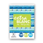 Raminette Extra Blanc 100 Feuille A4 SELECTA