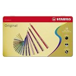 Boite de 38 crayons de couleur aquarellables STABILO