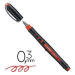 Stylo Roller Black Medium Rouge 1018-40 STABILO – Image 2