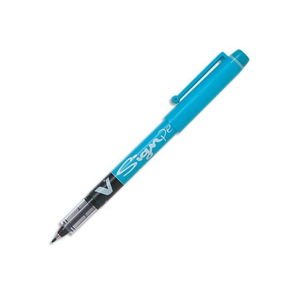 -turquoise- Stylo Roller Encre V Signpen Turquoise PILOT – Image 1