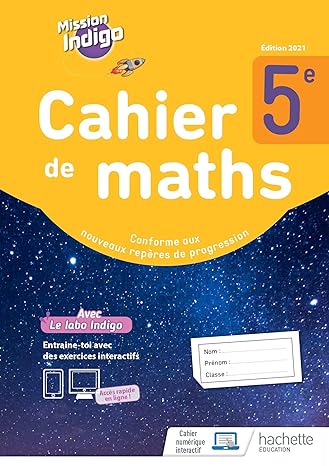 112 Cahier de maths 5e cahier d'activités édition: HACHETTE – Image 1