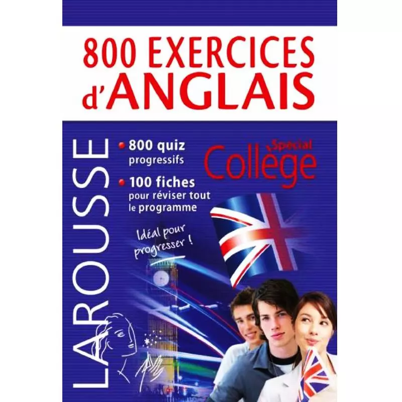800-exercices-danglais-Livres-synotec 800 exercices d'anglais LAROUSSE – Image 1