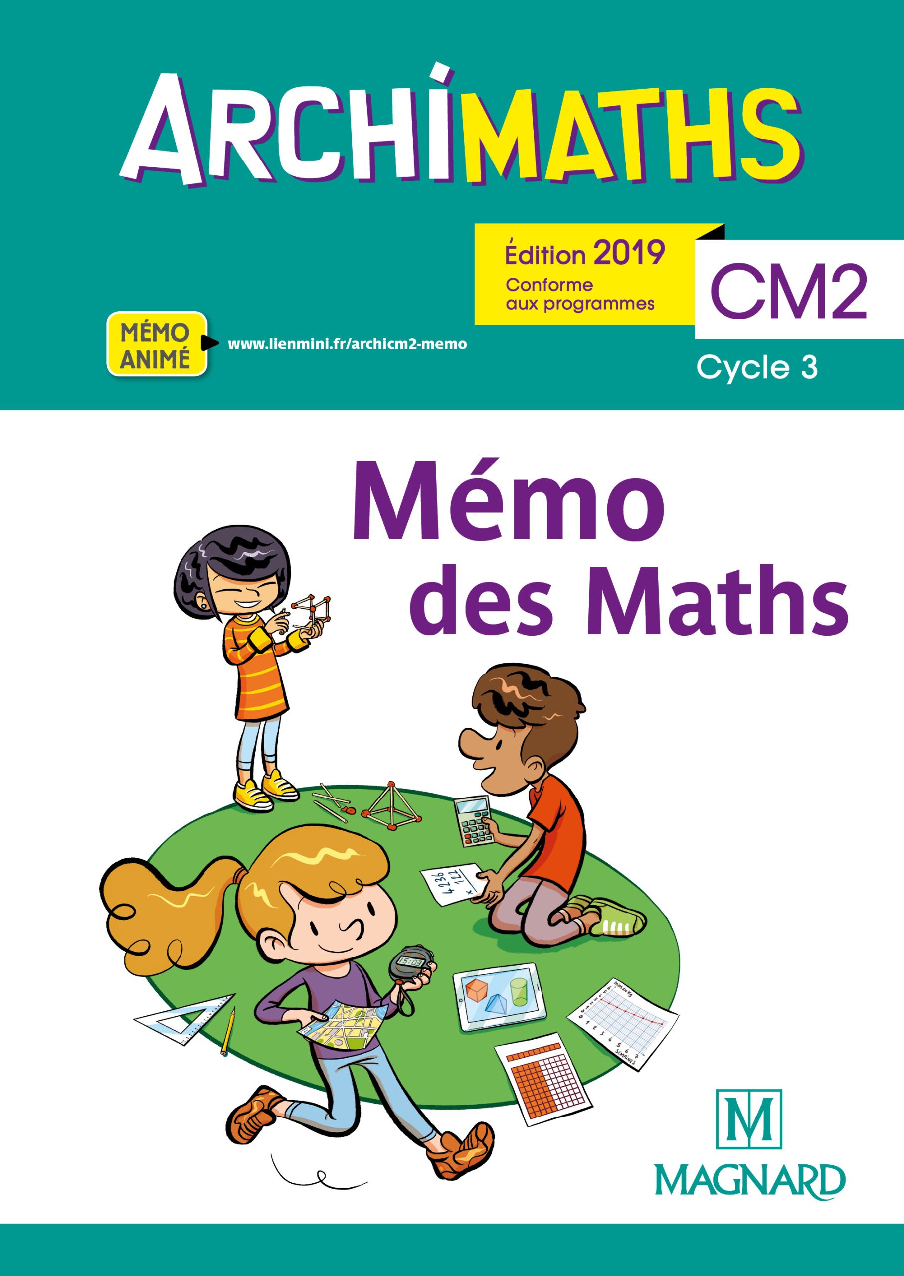 9782210505711-g Archi Maths CM2 Mémo des maths édition: MAGNARD – Image 1