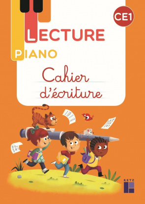 Lecture Piano CE1 - Cahier d'écriture édition: RETZ