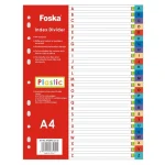 Jeu D'intercalaires Alphabétique Plastique FOSKA
