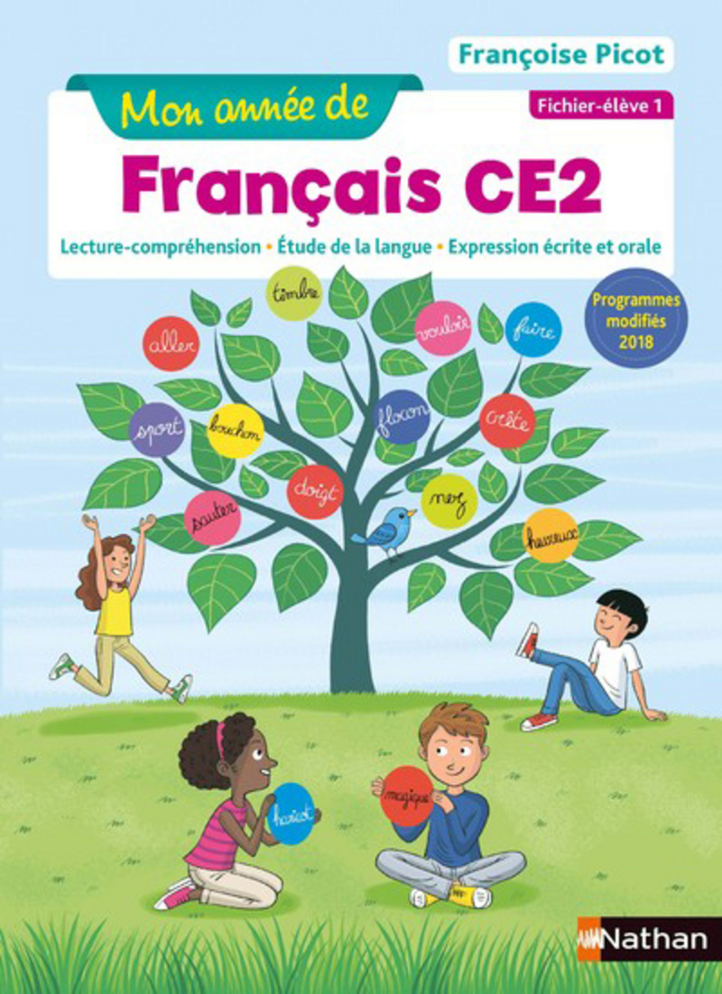 JHF Mon année de Français CE2 édition: NATHAN – Image 1