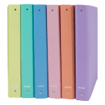 Classeur Pastel à 4 anneaux Dos 40 mm rigide PURPLE