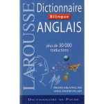 Dictionnaire De Poche Bilingue Anglais - Larousse
