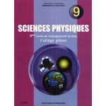 Sciences Physiques 9 éme année de l’enseignement de base collège pilote