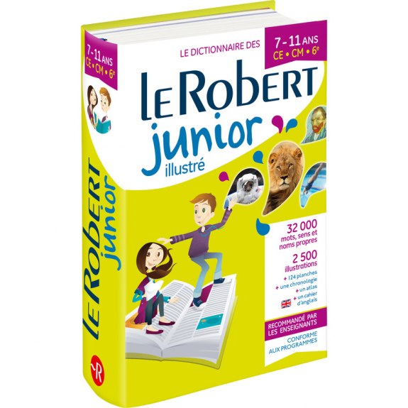 le robert junior Dictionnaire Le Robert Junior illustré – 7-11 ans (CE-CM-6e) – Image 1