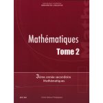 Mathématiques Tome 2 -3éme année Secondaire (Math )
