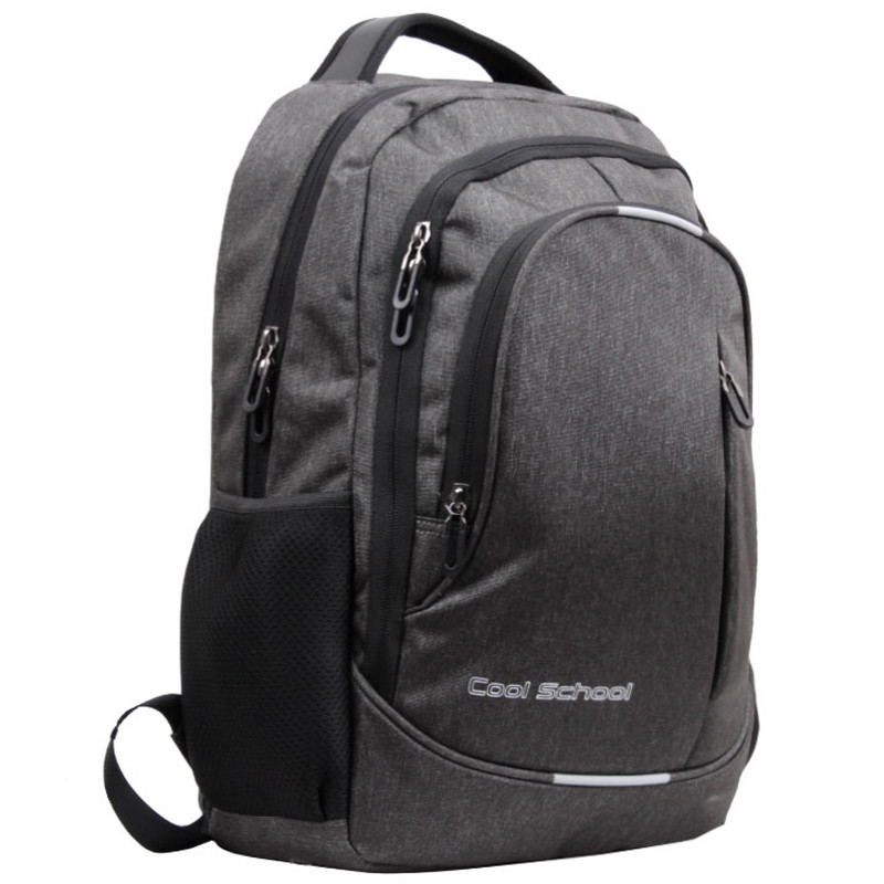 sac-à-dos-cool-school-trust-gris-réflo740501 Sac a Dos Trust Noir Gris COOL SCHOOL – Image 1